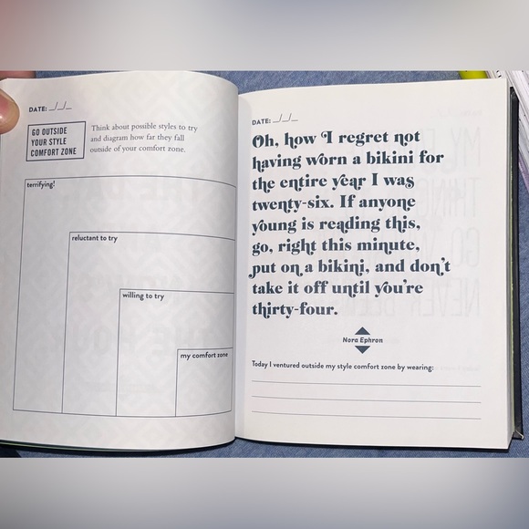 ‘Do One Thing Everyday That Scares You’ Journal *NEVER USED* - Picture 15 of 17